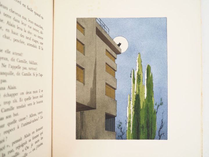 COLETTE. LA CHATTE. P., Fayard, 1945. In-4 en ff., couverture couleurs