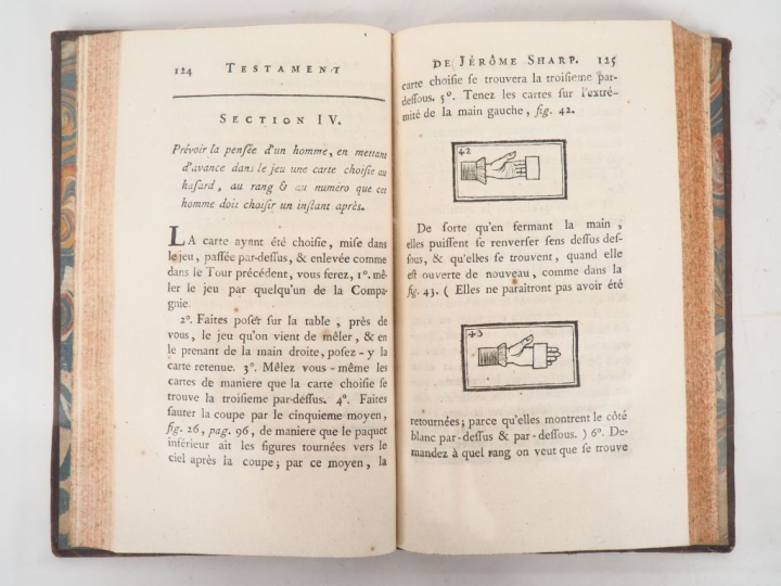 DECREMPS (H.). TESTAMENT DE JÉRÔME SHARP, professeur de Physique amusa