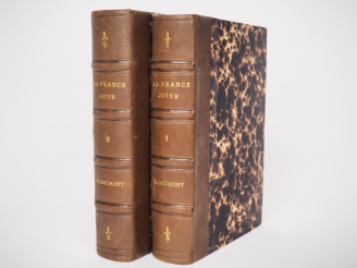 Vente aux enchères DRUMONT (É.). LA FRANCE JUIVE. P., Marpon   Flammarion, sans date [fin