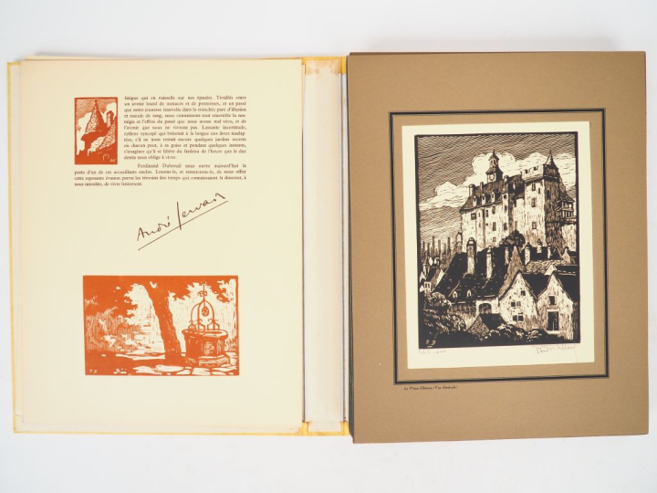 DUBREUIL (F.). LE VIEUX MONTLUÇON. Tours, Bardot et Gallon, 1935. In-f