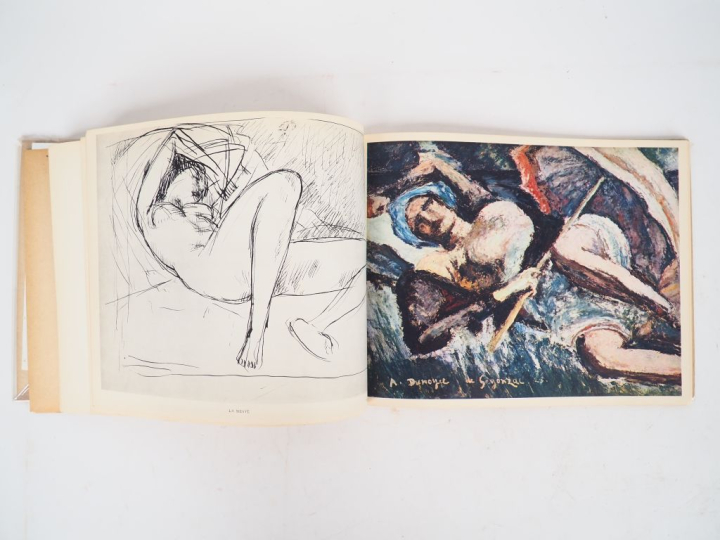 DUNOYER DE SEGONZAC. Préface de Maurice Genevoix. Art et Style, 1960. 