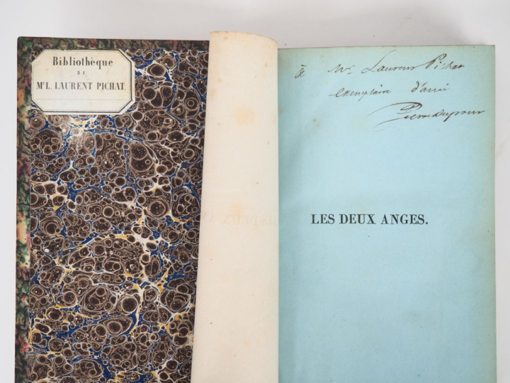 DUPONT (Pierre). LES DEUX ANGES, poème suivi de pièces diverses. Provi