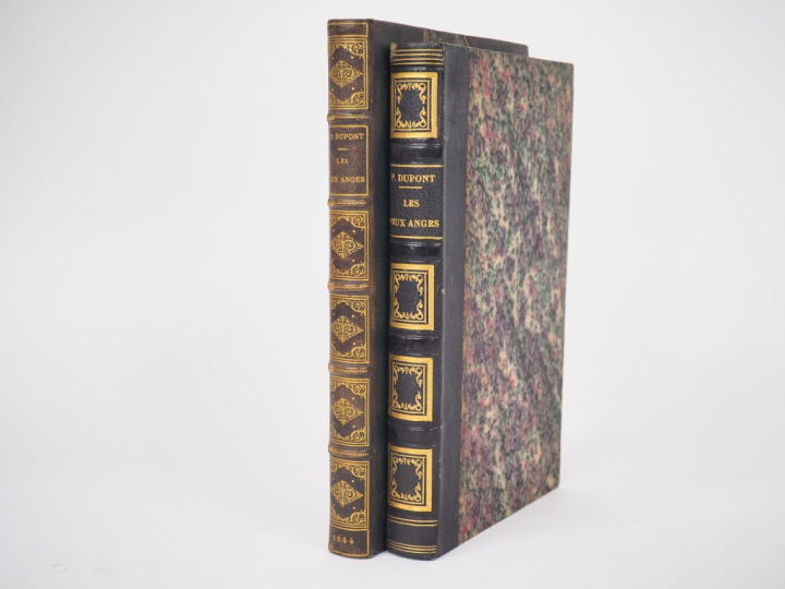 DUPONT (Pierre). LES DEUX ANGES, poème suivi de pièces diverses. Provi