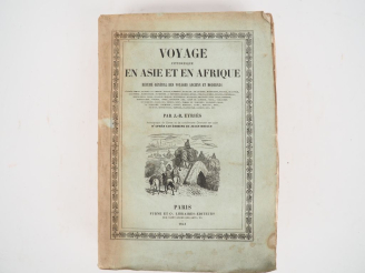 Vente aux enchères EYRIÈS (J.-B.). VOYAGE PITTORESQUE EN ASIE ET EN AFRIQUE. P., Furne et