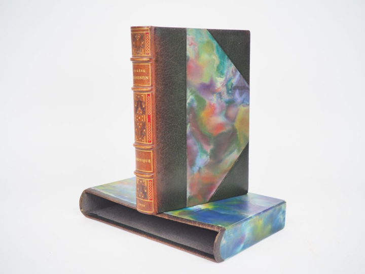 FROMENTIN (E.). DOMINIQUE. P., Helleu et Sergent, 1920. Grand in-8 ½ m