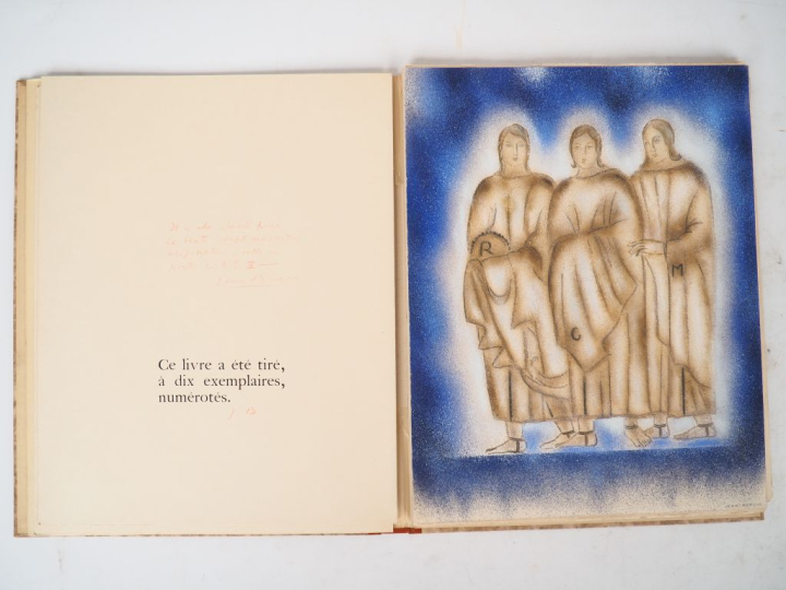 GOETHE. PROLOGUE DANS LE CIEL (Faust). Traduction de Gérard de Nerval.