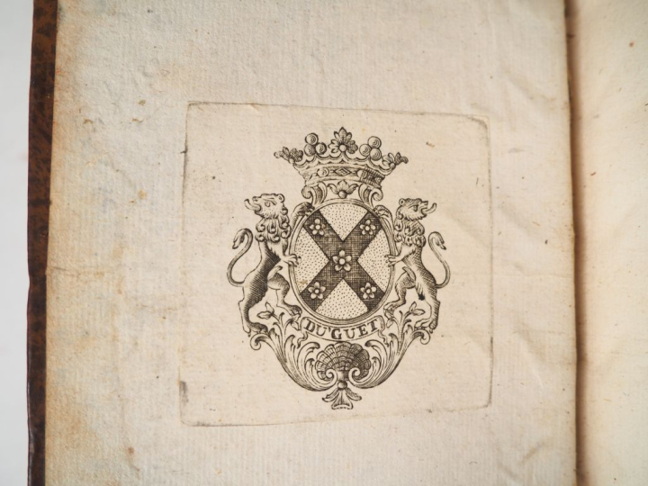 HORACE. ŒUVRES. P., Ballard, 1709. Dix volumes in-12 veau brun, dos à 
