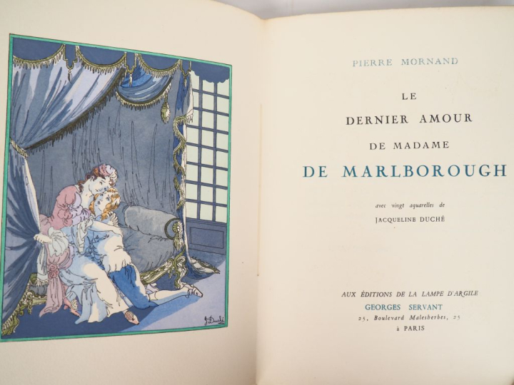 [ILLUSTRÉS]. LAMANDÉ (A.). SOUS LE CLAIR REGARD D’ATHÉNÉ. P., Bernheim
