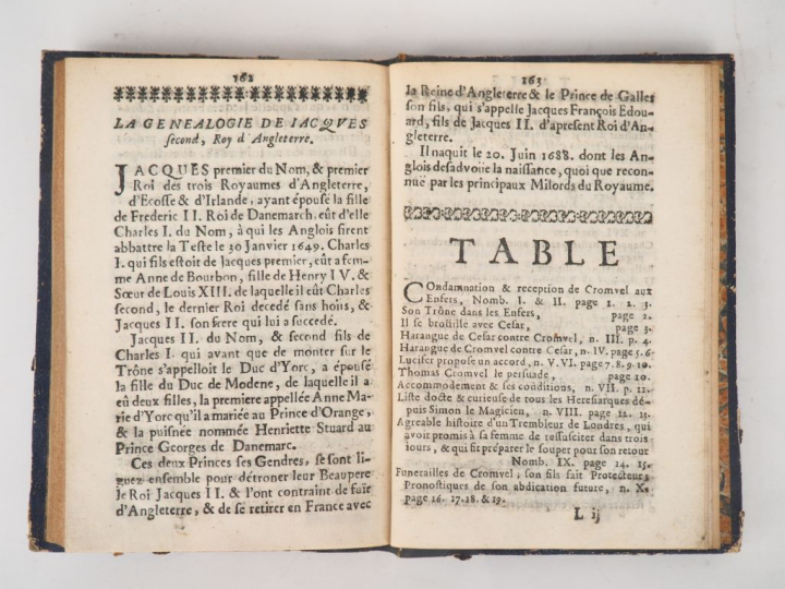 LE NOIR (Jean). LE VOYAGE DE CROMVEL [CROMWELL] EN L’AUTRE MONDE, et s