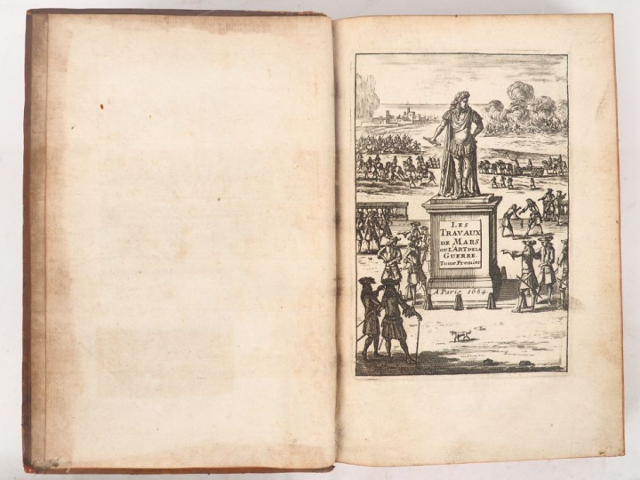MANESSON MALLET (Allain). LES TRAVAUX DE MARS, ou L’art de la guerre. 