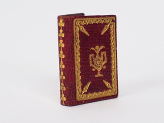 Vente aux enchères [MINUSCULE]. L’EMPLOI DU TEMPS. Étrennes Enfantines pour l’An 1814. Pa