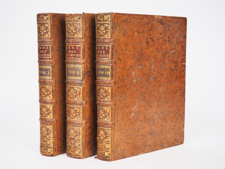 MIRABEAU (Victor Riqueti, Marquis de). L’AMI DES HOMMES ou Traité de l