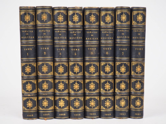 Vente aux enchères MOLIÈRE. 	THÉÂTRE COMPLET DE J.-B. POQUELIN DE MOLIÈRE avec la préface