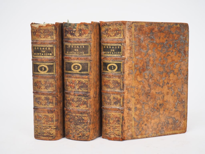 MONTAIGNE (M. de). LES ESSAIS. Amsterdam, Aux Dépens de la Compagnie, 