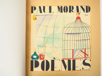 Vente aux enchères MORAND (P.). POÈMES (1914-1924). Lampes à arc, Feuilles de température