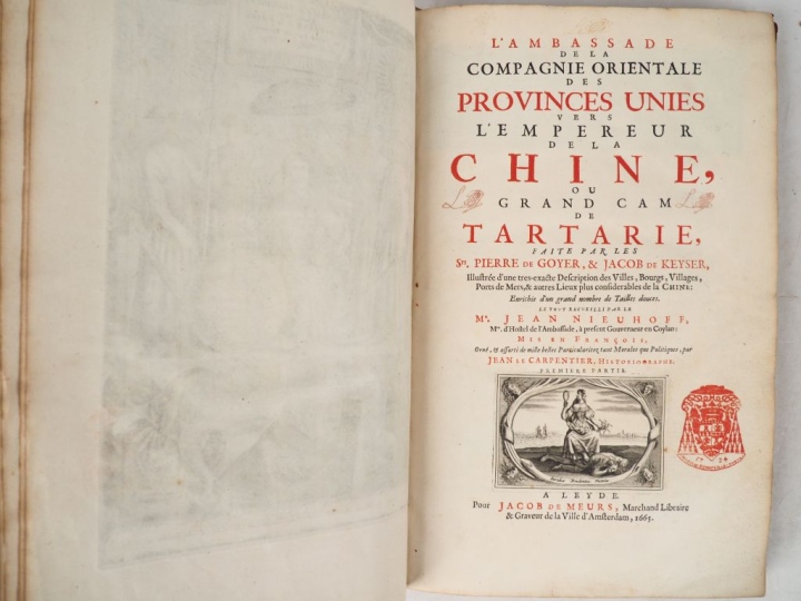 NIEUHOFF (Jean). L’AMBASSADE DE LA COMPAGNIE ORIENTALE DES PROVINCES U