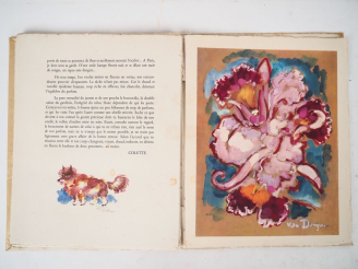 Vente aux enchères PARFUMS RAUCOUR. Imprimerie Kapp, 1945. Grand in-4 broché. Rousseurs é