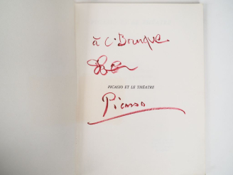 Vente aux enchères [PICASSO]. PICASSO ET LE THÉÂTRE. Exposition Musée des Augustins 22 ju