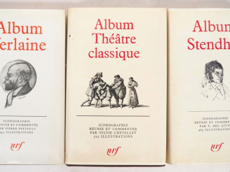 Vente aux enchères [PLÉIADE]. ENSEMBLE DE 3 ALBUMS DE LA PLÉIADE. Paris, Nrf, Gallimard, 