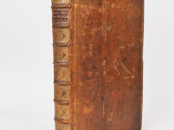 POMMERAYE (Dom J.-Fr.). HISTOIRE DES ARCHEVESQUES DE ROUEN. Rouen, Mau