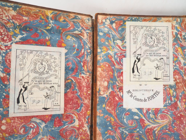 SPON (Jacob). HISTOIRE DE GENÈVE. Genève, Fabri   Barrillot, 1730. Deu