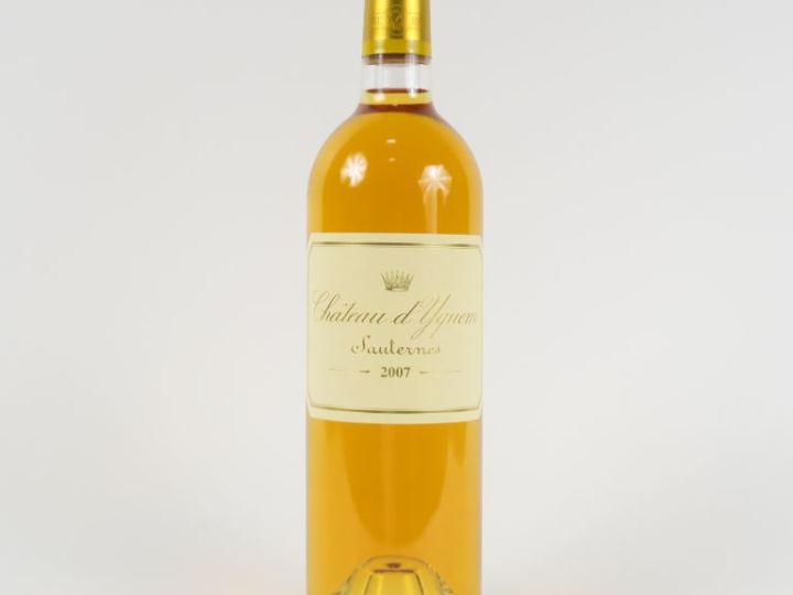 1 BOUTEILLE CHÂTEAU D'YQUEM 1er CCS SAUTERNES - 2007 - CBO