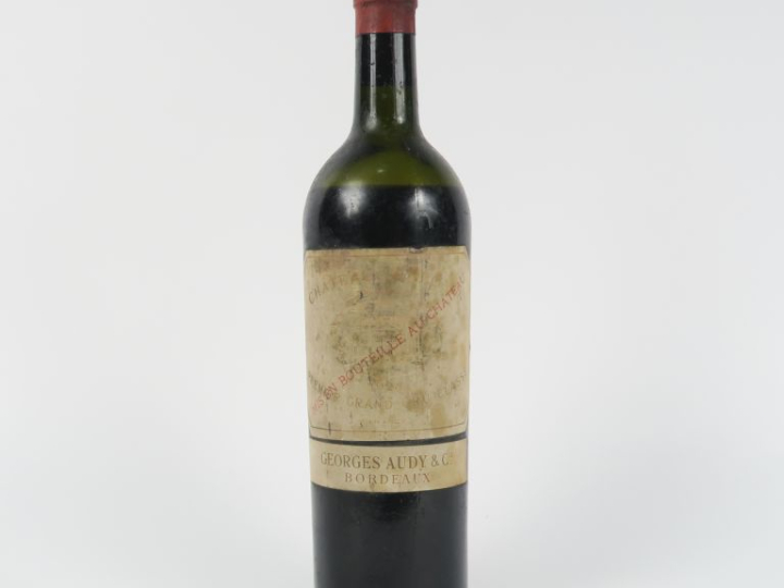 1 BOUTEILLE CHÂTEAU MARGAUX 1er GCC MARGAUX - 1928 - BEP/BS/ES/EF