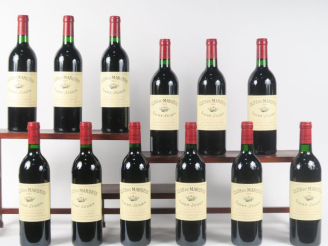 Vente aux enchères 12 BOUTEILLES CLOS DU MARQUIS ST JULIEN - 1986 - CBO - 2 BG