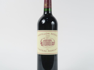 Vente aux enchères 1 BOUTEILLE PAVILLON ROUGE DU CHÂTEAU MARGAUX - 2009