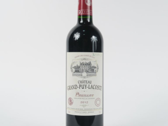 Vente aux enchères 1 BOUTEILLE CHÂTEAU GRAND PUY LACOSTE GCC PAUILLAC - 2012