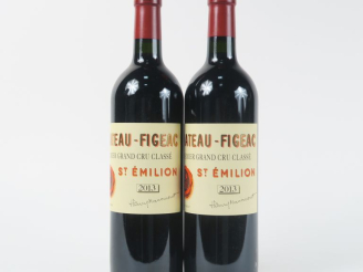 Vente aux enchères 2 BOUTEILLES CHÂTEAU FIGEAC 1er GCC ST EMILION - 2013