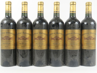 Vente aux enchères 6 BOUTEILLES CHÂTEAU BATAILLEY GCC PAUILLAC - 2014
