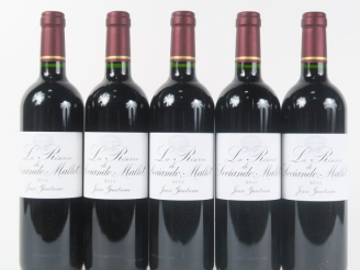 Vente aux enchères 5 BOUTEILLES LA RESERVE DE SOCIANDO MALLET HAUT MEDOC - 2015