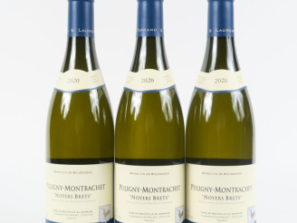 Vente aux enchères 3 BOUTEILLES PULIGNY MONTRACHET 'NOYERS BRETS' DOMAINE FERNAND   LAURE