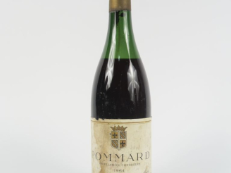 Vente aux enchères 1 BOUTEILLE POMMARD NICOLAS - 1964 - 6,5 CM/ELA/CAPS CORRODÉE