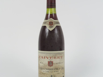 Vente aux enchères 1 BOUTEILLE GEVREY CHAMBERTIN 1er CRU 'LA COMBE AUX MOINES' FAIVELEY -