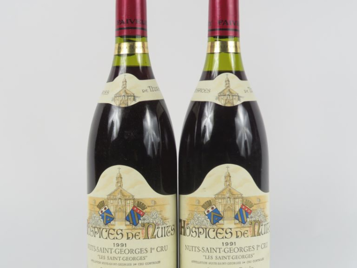 2 BOUTEILLES NUITS SAINT GEORGES 1er CRU 'LES SAINT GEORGES' CUVÉE GEO