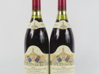 Vente aux enchères 2 BOUTEILLES NUITS SAINT GEORGES 1er CRU 'LES SAINT GEORGES' CUVÉE GEO
