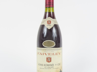 Vente aux enchères 1 BOUTEILLE VOSNE ROMANÉE 1er CRU 'LES CHAUMES' FAIVELEY - 1994 - ELA