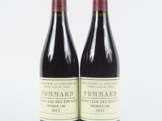 Vente aux enchères 2 BOUTEILLES POMMARD 1er CRU 'GRAND CLOS DES ÉPENOTS' DOMAINE DE COURC