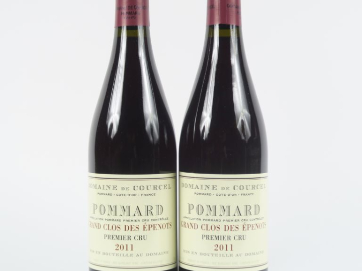 2 BOUTEILLES POMMARD 1er CRU 'GRAND CLOS DES ÉPENOTS' DOMAINE DE COURC