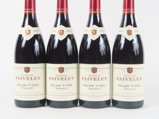 Vente aux enchères 4 BOUTEILLES VOLNAY 1er CRU 'FRÉMIETS' DOMAINE FAIVELEY - 2017