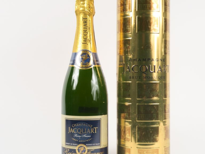 1 BOUTEILLE CHAMPAGNE JACQUART 'BRUT MOSAÏQUE' - COFFRET