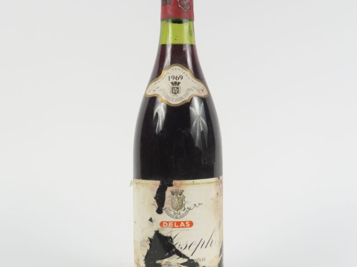 1 BOUTEILLE SAINT JOSEPH DELAS - 1969 - ETA