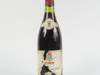 Vente aux enchères 1 BOUTEILLE SAINT JOSEPH DELAS - 1969 - ETA