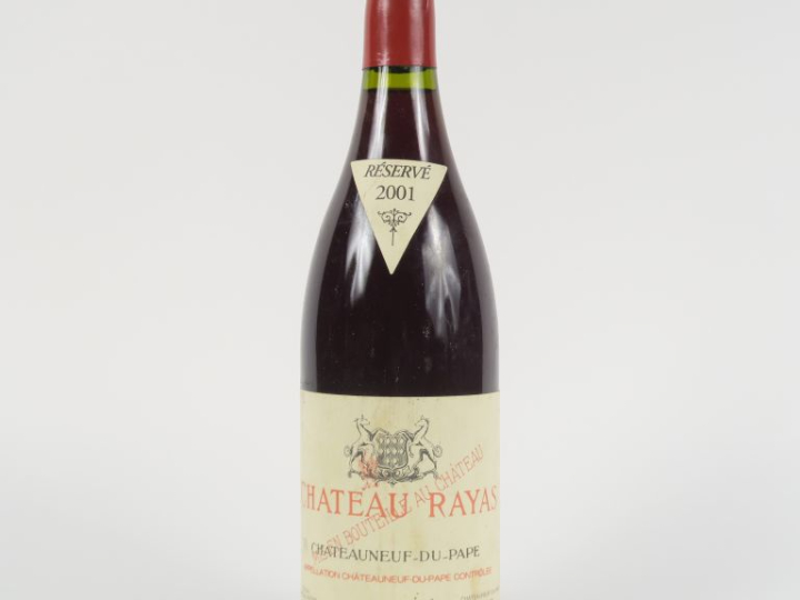 1 BOUTEILLE CHÂTEAU RAYAS CHÂTEAUNEUF DU PAPE - 2001