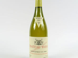 Vente aux enchères 1 BOUTEILLE CHÂTEAU RAYAS BLANC CHÂTEAUNEUF DU PAPE - 2007