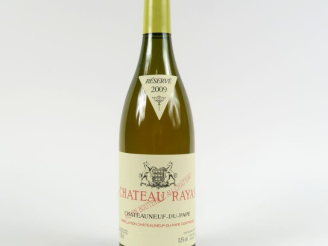 Vente aux enchères 1 BOUTEILLE CHÂTEAU RAYAS BLANC CHÂTEAUNEUF DU PAPE - 2009