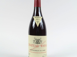 Vente aux enchères 1 BOUTEILLE CHÂTEAU RAYAS CHÂTEAUNEUF DU PAPE - 2011
