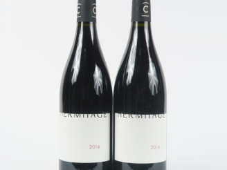 Vente aux enchères 2 BOUTEILLES HERMITAGE DOMAINE COMBIER - 2016